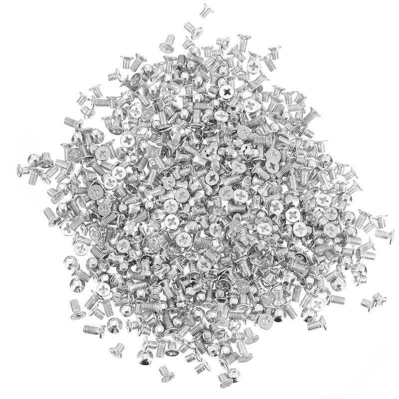 Uonlytech Wall Plate Screws Replacement Outlet Screws Thread Covers Electrical Wall Plate Accessories for Home Office 600 Pcs - Image 1